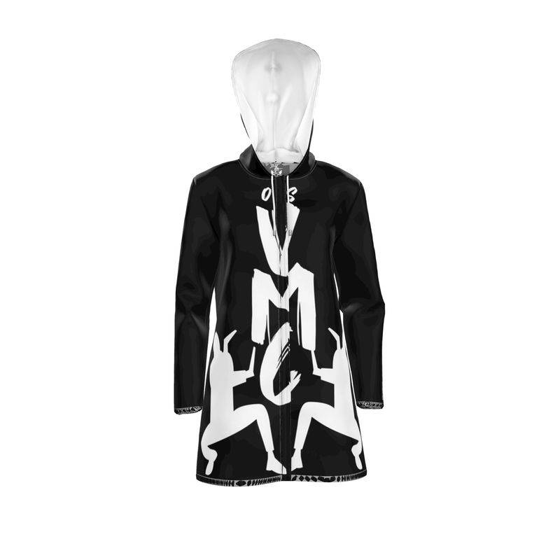 Black and white raincoat 2025